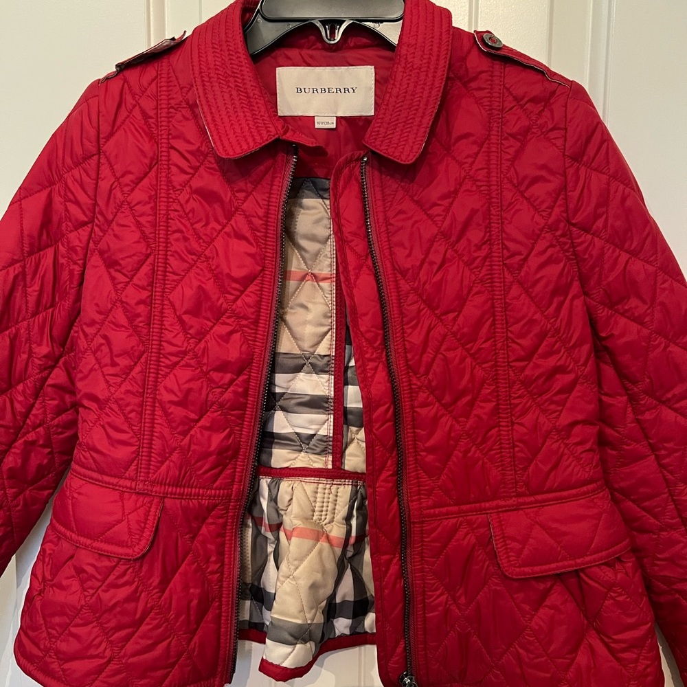 Girls Burberry Jacket